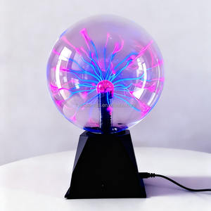 Lámpara de bola de Plasma alimentada por USB sensible al tacto ABS nebulosa <span class=keywords><strong>esfera</strong></span> globo <span class=keywords><strong>electricidad</strong></span> estática luz nocturna ambiental suministro de batería AAA - Product Image 1
