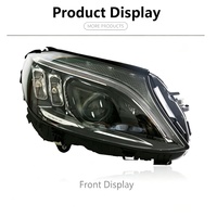 Ensemble de phares LED pour Mercedes-Benz Classe C W205, mise à niveau de l'ancien au nouveau, DRL, clignotant séquentiel, double lentille, vente en gros et au détail