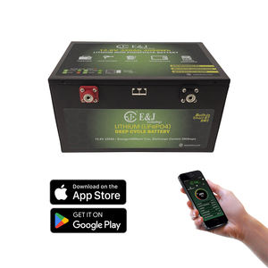 Paquete de batería de iones de litio Lifepo4 vendido en fábrica 12,8 V 320Ah BT Ve.CAN para RV Camper Motorhome - Product Image 1