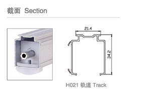 Stores et volets romains intérieurs personnalisés pour fenêtres Stores à rouleau avec rideau à rouleau en tissu <span class=keywords><strong>occultant</strong></span> Carton populaire 5kg - Product Image 3