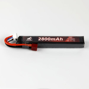 แบตเตอรี่ลิเธียมไอออนแบบยุทธวิธี 11.1V 2800mAh 30C 3S 11.1V <span class=keywords><strong>ราคา</strong></span>ดี พร้อมกระเป๋าสำหรับปืนฉีดน้ำและปืนบีบี - Product Image 3