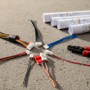 Arnés de cable de montaje personalizado, con 2 mm de paso, jst ph, Conector de 3 pines - Product Image 1