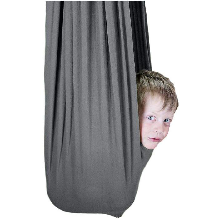 ASHD детский аутизм и сенсорная интегрированная специальная потребность напечатанная ткань сенсорные качели