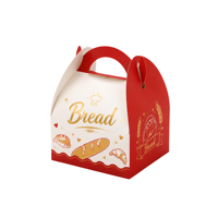Boîtes d'emballage pour boulangerie, pour pain, pains roulés, pâtisseries, de qualité alimentaire, idéales pour conserver la fraîcheur, contenants en carton pour sandwichs