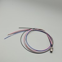 Capteur Étanche M8 6pin Connecteur Circulaire et Câble M8 6P Câble Assemblage 50CM