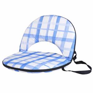 QM Factory Wholesale Modern Furniture <b>Floor</b> <b>Chair</b> Personalized Compact Leisure Seat Portable Folding Stadium <b>Chair</b> - Product Image 1
