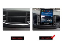 Radio con Pantalla Táctil Android Auto para Auto Tesla, para Lada Vesta 2023, Carplay Android IPS 2.5D 2din, Procesador de Audio para Auto Dsp