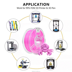 เส้นใยพิมพ์ 3 มิติ PETG สีชมพูกุหลาบความแข็งแรงสูง IBOSS ขนาดเส้นผ่านศูนย์กลาง 1.75 มม. อุณหภูมิการพิมพ์ 220-250 องศา - Product Image 5