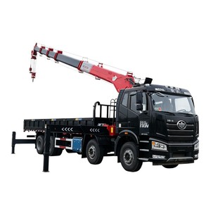 Camion grue à flèche droite FAW JH6 6x4 robuste, 10-48 tonnes, grue hydraulique pour camion, chargeur à vendre - Product Image 1