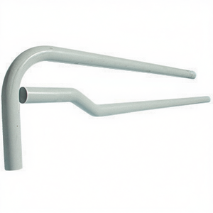 Tubo de desagüe para cisterna de inodoro alta, diámetro 32 cm, longitud 100 cm, ancho 23 cm, altura 10 cm - Product Image 3