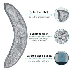 Almohadilla de fregona para aspiradora lavable de microfibra para <span class=keywords><strong>iRobot</strong></span> Roombaa <span class=keywords><strong>Combo</strong></span> <span class=keywords><strong>J7</strong></span> + J9 + Accesorios de pieza de aspiradora Robot - Product Image 3