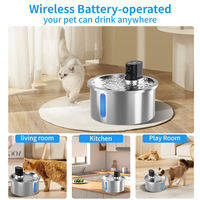 Batterie solide automatique, écologique, intelligente, étanche, portable, sans fil, avec écran LCD, 4000 mAh, au lithium, pour animaux de compagnie