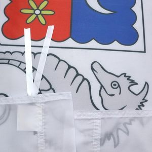 Drapeau de Mayotte 3' x 5' pour un mât - Drapeaux de la région française de Mayotte <span class=keywords><strong>90</strong></span> x 150 cm - Bannière 3x5 pieds avec trou - Product Image 4