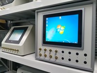 Manómetro de Columna de Aire de Alta Precisión de 8 Canales con Carcasa de Aluminio, Compatible con Transmisión de Datos SPC para Control de Calidad de Piezas Automotrices