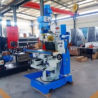Fabriqué en Chine, prix réduit, HMJC ZX6350, machine de perçage et de fraisage verticale multifonctionnelle pour métaux lourds