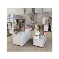 Multifunctionele roterende groente- en fruitsnijder met 220V motor, eenvoudig te bedienen machine voor het verwerken van bladgroenten