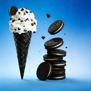 Love Ice Orido Big Crispy Halal Chocolate Flavor Four Flavors Ice Cream Bag 150g Abink Brand Made China Wholesale - Product Image 1