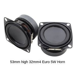 Loa âm thanh đa phương tiện 2 inch vuông 4 Ohm 53mm từ ngoài 8 Ω <span class=keywords><strong>10W</strong></span> Công suất đầu ra 5W Tần số đầy đủ cho nhà hát nhỏ - Product Image 5