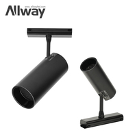 ALLWAY-Éclairage intérieur LED magnétique COB 7W 10W 15W 20W 25W 30W projecteur de style moderne en aluminium avec 2 ans de garantie