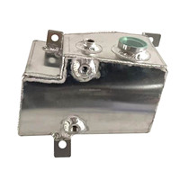 Tanque de refrigerante para Mazda Miata 90-97, tanque de expansión de desbordamiento de refrigerante de radiador de aluminio para motor, tanque de combustible de aluminio hecho a medida