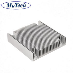 Disipador de calor anodizado de perfiles de aluminio personalizados profesionales Matech - Product Image 4