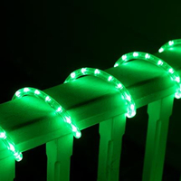 Cuerda de luz impermeable para exterior, material de PVC IP65, Luces de decoración de Festival, transparente, gran oferta