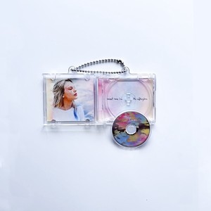 Mini NFC Musical Personalizado de Kpop y Anime para Caja de Álbum de CD, Anillo de Plástico Acrílico Transparente, Llavero Colgante para Set de Regalo Corporativo DIY - Product Image 1