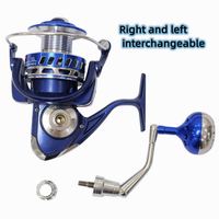 Moulinet de pêche à la traîne 30 kg, modèles 6000 et 9000, moulinet spinning pour la pêche en mer et en surf, étanche à l'eau de mer