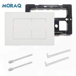 Plaque de chasse d'eau murale à double <span class=keywords><strong>bouton</strong></span> plaquée pour boutons de chasse d'eau Sigma pour réservoir encastré - Product Image 2