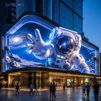 Écran publicitaire LED, affichage mobile extérieur, mur publicitaire fixe, écran LED extérieur pour bâtiments