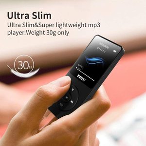 Đen Thứ Sáu RUIZU X02 MP3 máy nghe nhạc 16GB <span class=keywords><strong>Walkman</strong></span> xách tay Ultra Slim Kosher âm nhạc FM Radio E-book đồng hồ <span class=keywords><strong>mini</strong></span> mp3player - Product Image 6