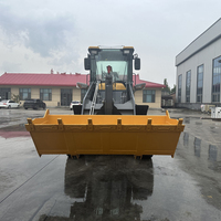 Chargeuse sur pneus la plus populaire, chargeuse frontale compacte de 1 tonne pour la construction, prix d'usine en Chine.