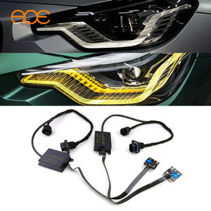 Interruttore abbagliante 3 volte cambiamento di colore tra <span class=keywords><strong>bianco</strong></span> e giallo doppio colore modulo DRL per BMW M2 G42 G87 - Product Image 3