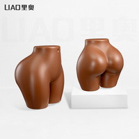 Hochwertiger Kunststoff-Torso für Damenunterwäsche, brasilianische BBL-Kurven, große Hüfte, stehende Pose, Halbkörper-Schaufensterpuppe für Dessous