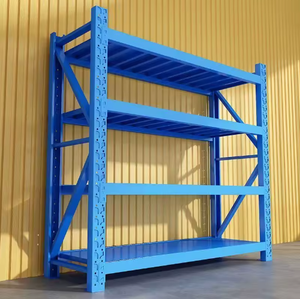 Chariot de supermarché multifonctionnel robuste en acier allié, double face, capacité 1000 kg, galvanisé à chaud, anti-gel, à roues - Product Image 3