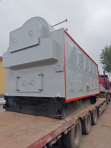 Chaudière à vapeur à biomasse à bois manuelle de 2 tonnes pour ligne de production - Product Image 4