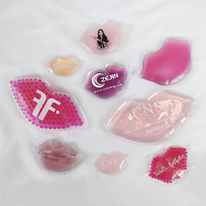Impacco di Gel Flessibile a Forma di Labbra con Glitter, per Terapia Caldo/<span class=keywords><strong>Freddo</strong></span>, Ideale per Estetica e Recupero Post-Operatorio - Product Image 3
