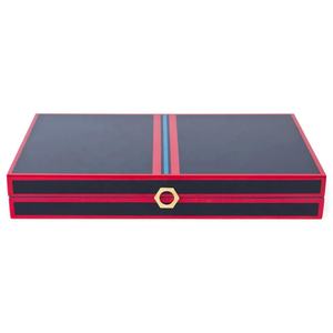 <span class=keywords><strong>Gioco</strong></span> da tavolo con Set di <span class=keywords><strong>Backgammon</strong></span> in pelle da viaggio di lusso personalizzato per la produzione di fabbrica in cina - Product Image 5