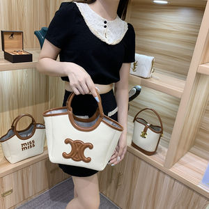 2025 gran oferta, bolso de mano de diseño Popular para mujer, bolsos de diseñador de cuero Pu, bolsos caqui de marca famosa de lujo - Product Image 4