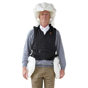 जीपीएस बुजुर्गों के लिए एयरबैग बनियान Inflatable विरोधी गिरावट सिर हिप रक्षक के लिए एयरबैग जैकेट सुरक्षा बनियान बड़े Epileptic अंधा व्यक्ति