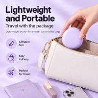 Câble de charge 3-en-1 et chauffe-mains réutilisables, chauffe-mains rechargeables (lot de 2) avec miroir de maquillage lumineux à LED