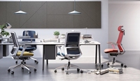 Fauteuil de bureau inclinable à dossier moyen, pivotant, en maille, pour tâches de bureau, vente directe du fabricant, tissu en maille, fer, moderne, SITSTAR