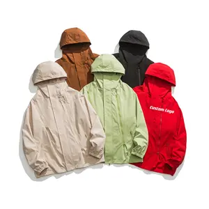 Outdoor Sports Hooded Jacket Men's Loose American Functional Coat Clothing