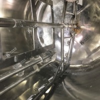 Cuve de mélange homogénéisatrice sous vide en acier inoxydable de 250 L pour la production de chocolat