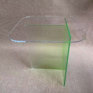 Tavolino da Caffè Moderno in Acrilico Quadrato Personalizzato con Tavolino Laterale per Arredamento Casa su Misura - Product Image 5