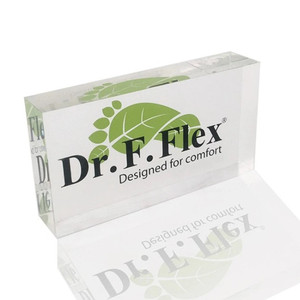 Support de présentation de logo en acrylique transparent moderne de qualité supérieure avec panneau de paiement par code QR pour une utilisation autonome et écologique au bureau et en <span class=keywords><strong>magasin</strong></span> - Product Image 4