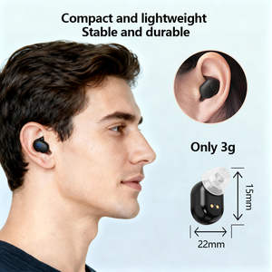 Venta al por mayor ITE BTE Audífono <span class=keywords><strong>Precio</strong></span> 128DB Audífonos analógicos <span class=keywords><strong>de</strong></span> alta potencia Máquina recargable para la pérdida <span class=keywords><strong>de</strong></span> audición - Product Image 6