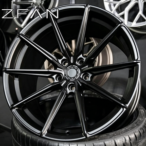 Rines Forjados Multirradio ZFAN de 17-24 Pulgadas 5x112 5x114.3 5x120, Rines Cromados Cóncavos Profundos para BMW M3 M4 M5 Mercedes AMG Audi <span class=keywords><strong>RS</strong></span> - Product Image 2