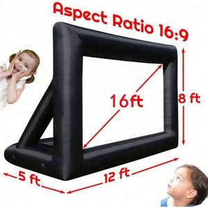 Écrans de cinéma <span class=keywords><strong>2023</strong></span>, écran de projection gonflable portable, écran de projection mobile extérieur, écran de cinéma gonflable, tente de cinéma - Product Image 3