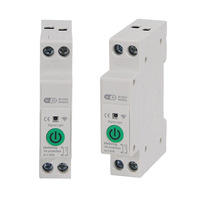 Interruptor de Circuito Inteligente WiFi de 1P para Riel DIN, Control Remoto, Monitoreo de Energía, MCB
